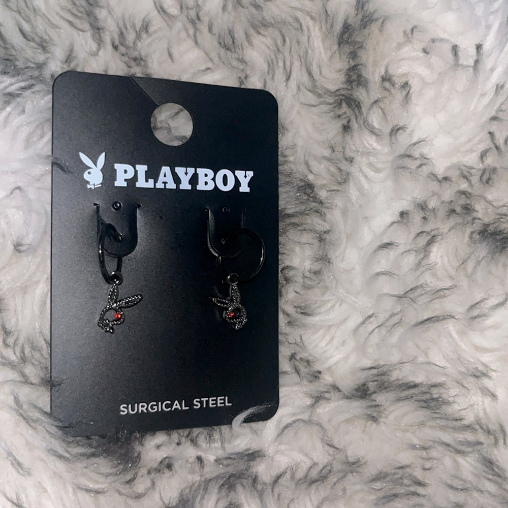 Playboy earrings.